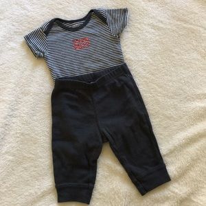 Carter's 3 month outfit.